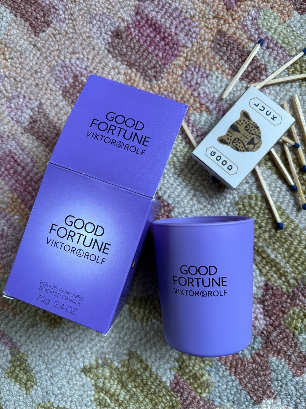 Viktor & Rolf NWT Good Fortune Scented candle Travel friendly 2.4 oz